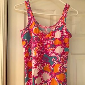Lilly Pulitzer v neck tank top size small